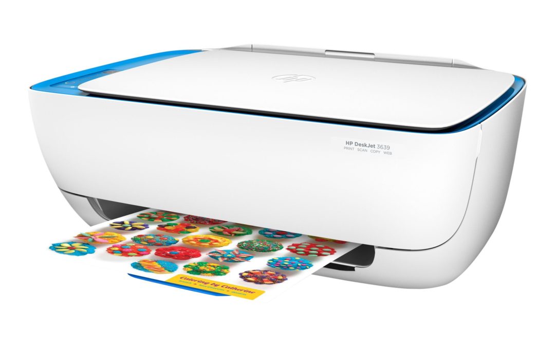 HP Deskjet 3639 – Une imprimante à petit prix qui fait le job.