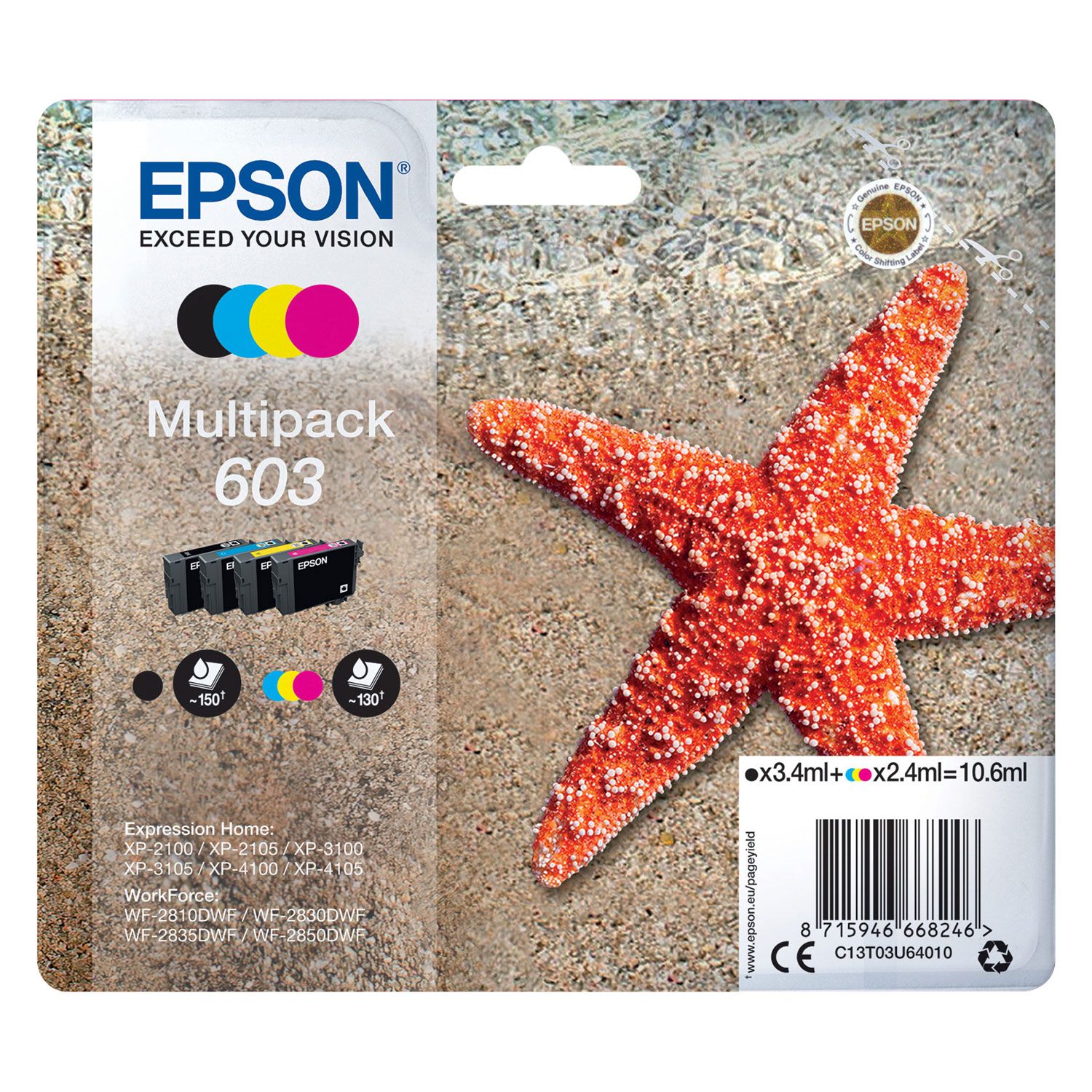 Pack Epson 603