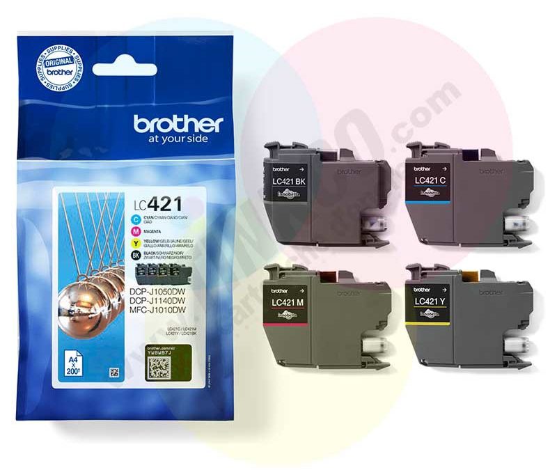 Nouvelle Cartouche Brother LC421 et LC421XL