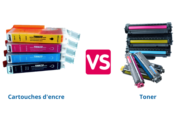 Quelle est la différence entre cartouche et toner ?